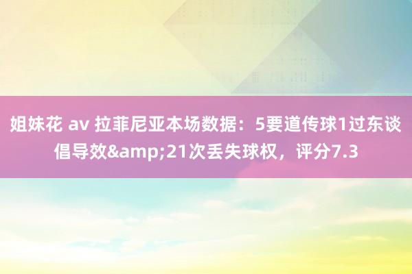 姐妹花 av 拉菲尼亚本场数据：5要道传球1过东谈倡导效&21次丢失球权，评分7.3